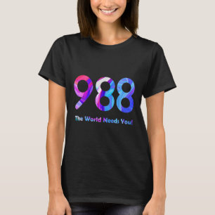 988 Suicide Prevention Stay Tomorrow Needs You Men T-Shirt