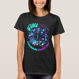 988 Suicide Prevention Stay Tomorrow Needs You Men T-Shirt