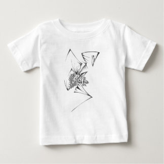 98 Black White Abstract Tribal Tattoo Art Baby T-Shirt
