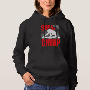 98 Chimp Monkey Ape Chimpanzee Whisperer Hoodie