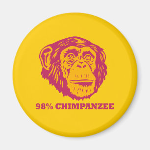 98% Chimpanzee Magnet
