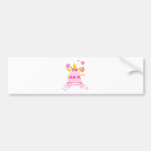 98 Year Old Birthday Cake Bumper Sticker