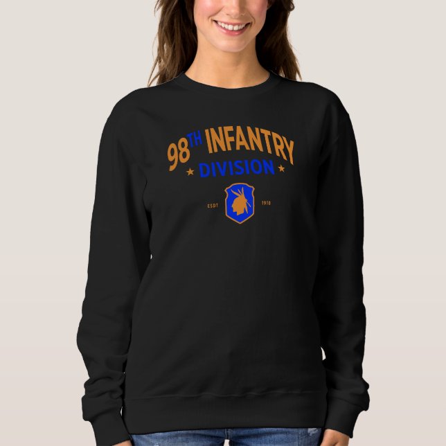 98th Infantry Division - US Military Women Sweatshirt (Front)