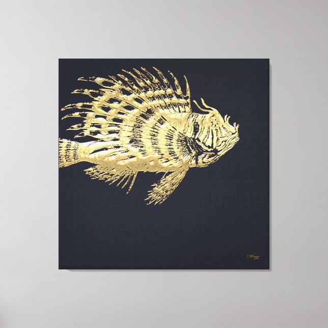 999.9: Lionfish Canvas Print (Front)