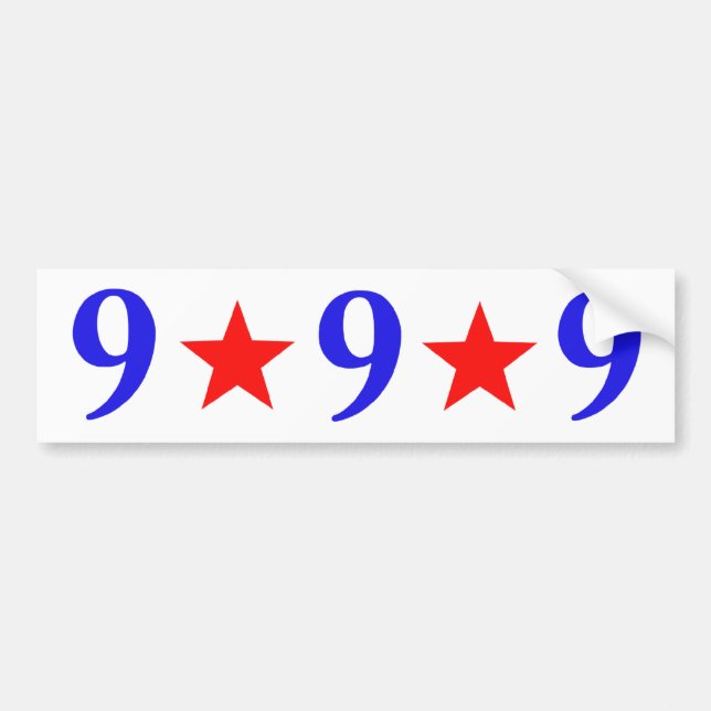 999 - Herman Cain 2012 Bumper Sticker (Front)