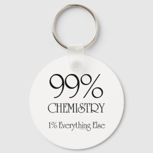 99% Chemistry Key Ring