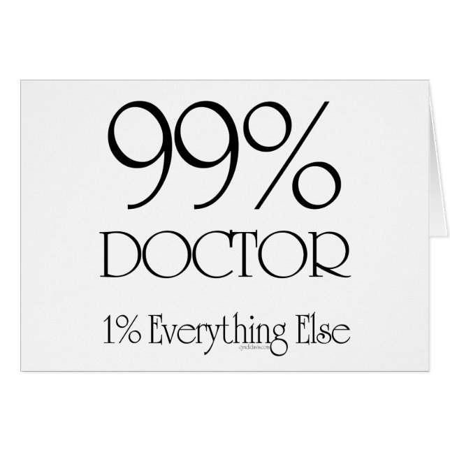 99% Doctor (Front Horizontal)