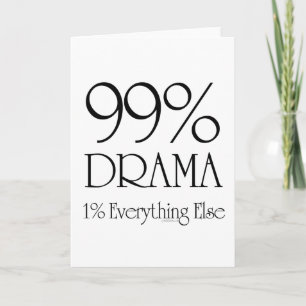 99% Drama Card