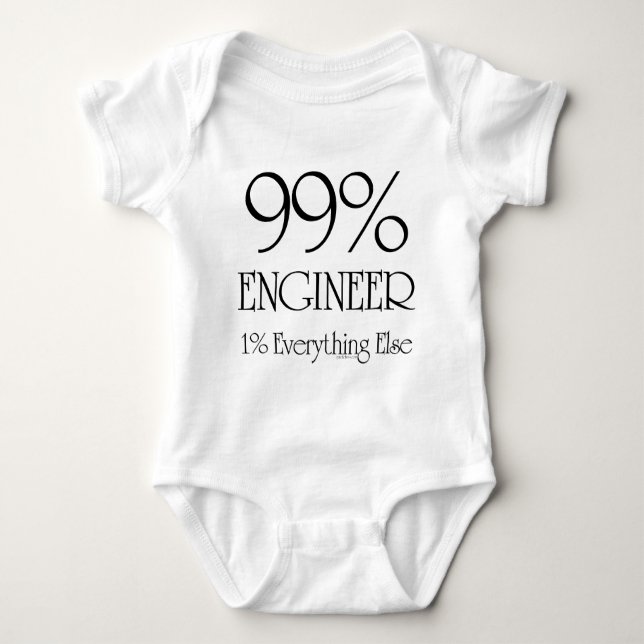 99% Engineer Baby Bodysuit (Front)