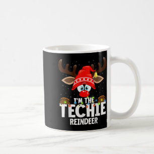 99 Matching Christmas Reindeer - I'm The Techie -  Coffee Mug