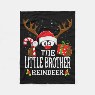 99 Matching Christmas Reindeer Squad Uni-adults &a Fleece Blanket