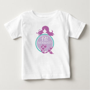 99% Mermaid Baby T-Shirt