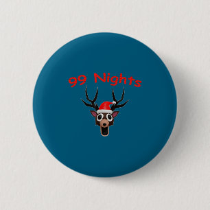 99 Nights Christmas Deer Gamer Fan Merch 6 Cm Round Badge