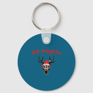 99 Nights Christmas Deer Gamer Fan Merch  Key Ring