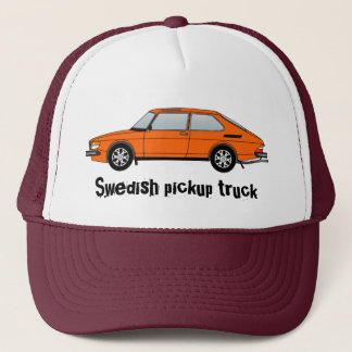 99_orange, Swedish pickup truck Trucker Hat