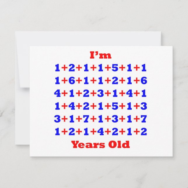 99 Years old! Card (Front)