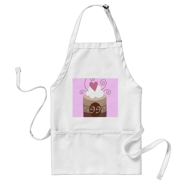 99th Birthday Gift Ideas For Her Standard Apron (Front)