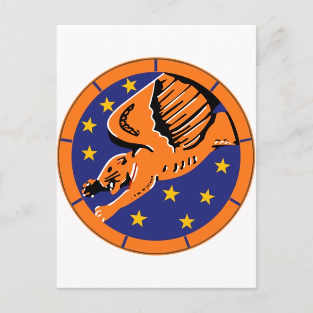 99th Fighter Squadron Postcard (Front)