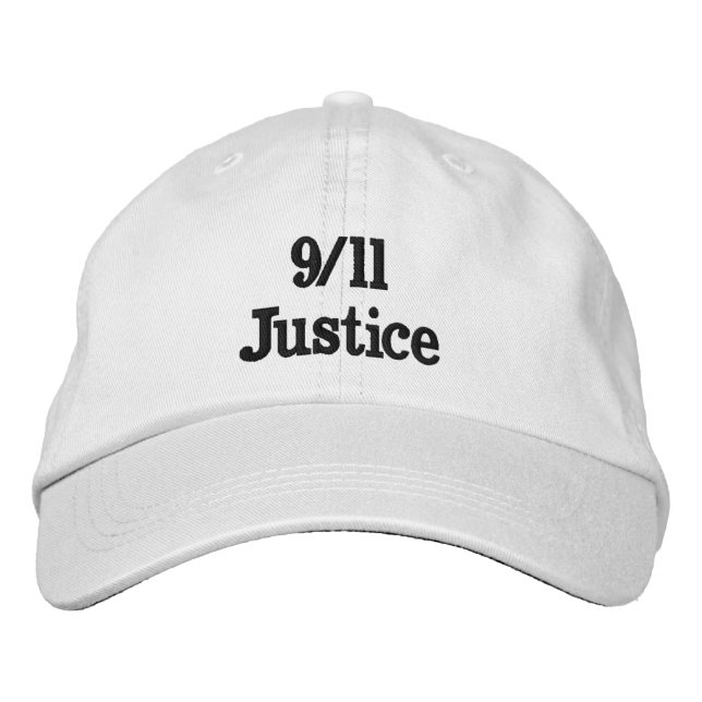 9/11 Justice  Embroidered Hat (Front)