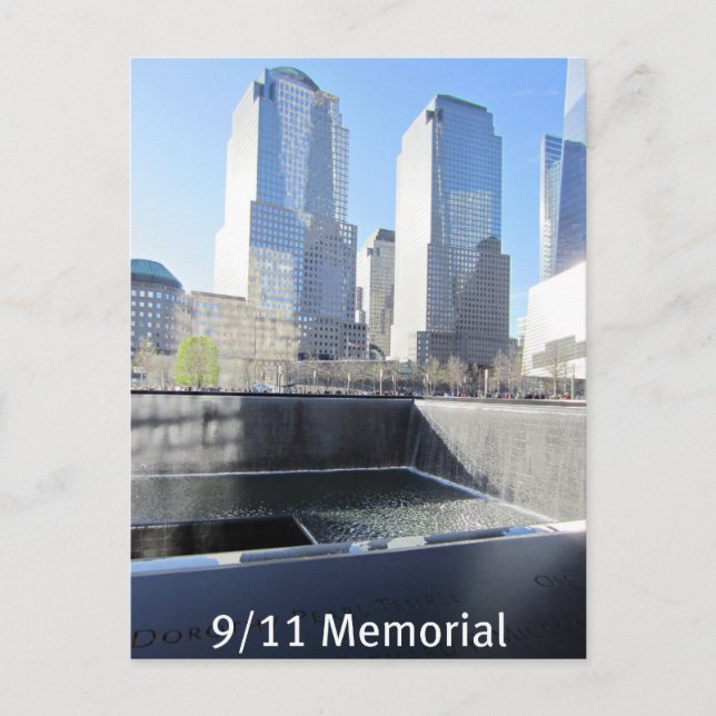 9/11 Memorial Postcard (Front)