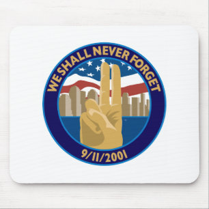 9/11 Memorial Symbol Mouse Pad