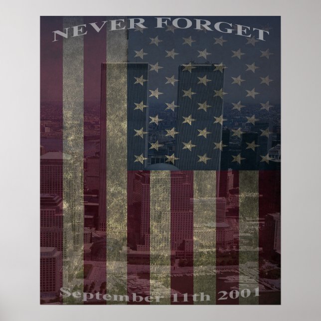 9/11 Never Forget - Poster (Front)