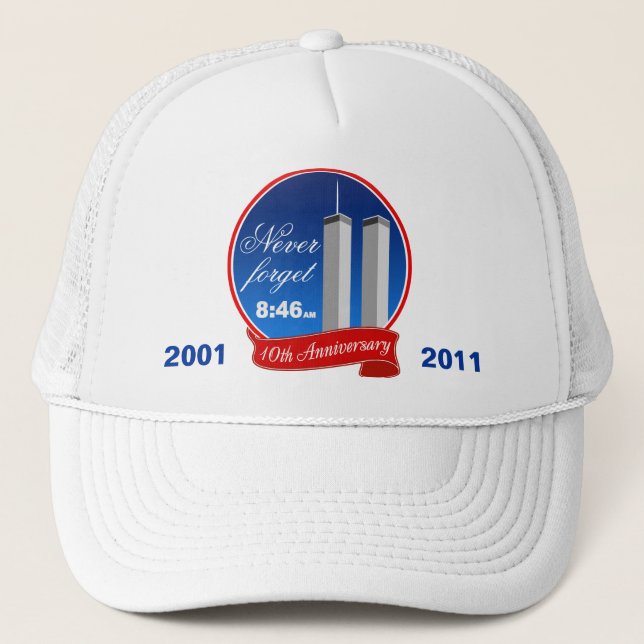 9/11 September 11th - We Remember Baseball Cap (Front)