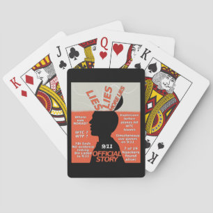 9-11 Truth Official Story Lies Playing Cards