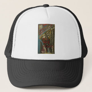 9-11 was fixed mini trucker hat
