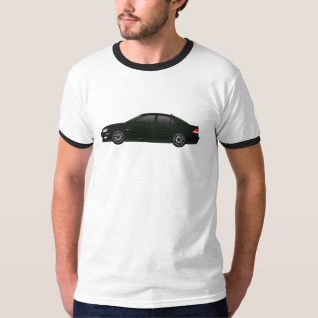 9-3 SS aero graphite green T-Shirt (Front)