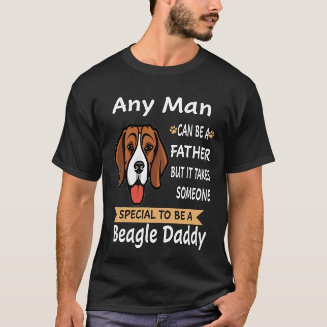 9 Any Man - Beagle Daddy 43 T-Shirt (Front)