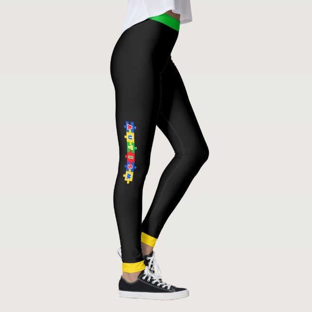 # 9 Autism Awareness  - Leggings (Right)