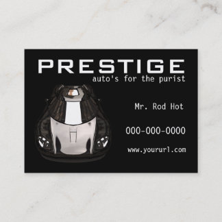 #9 Automotive Industry business card