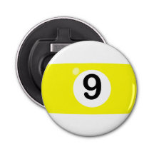 9 Ball Bottle Opener
