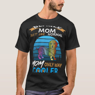 9 Beagle Mum Cooler 5 T-Shirt