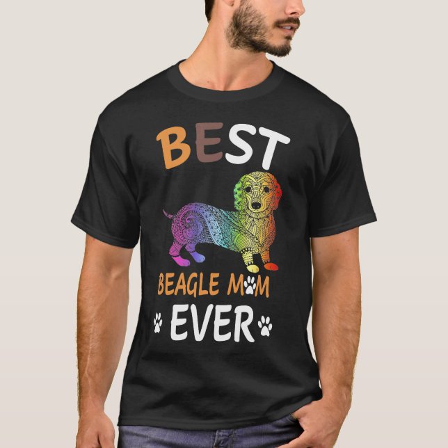 9 Best Beagle Mum Ever 7 T-Shirt (Front)