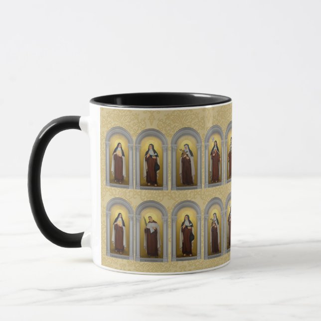 (9) Carmelite Saints  Sanctuary Kenosha WI Mug (Left)