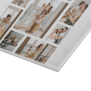 9 Create-Your-Own Photo Collage Cutting Board
