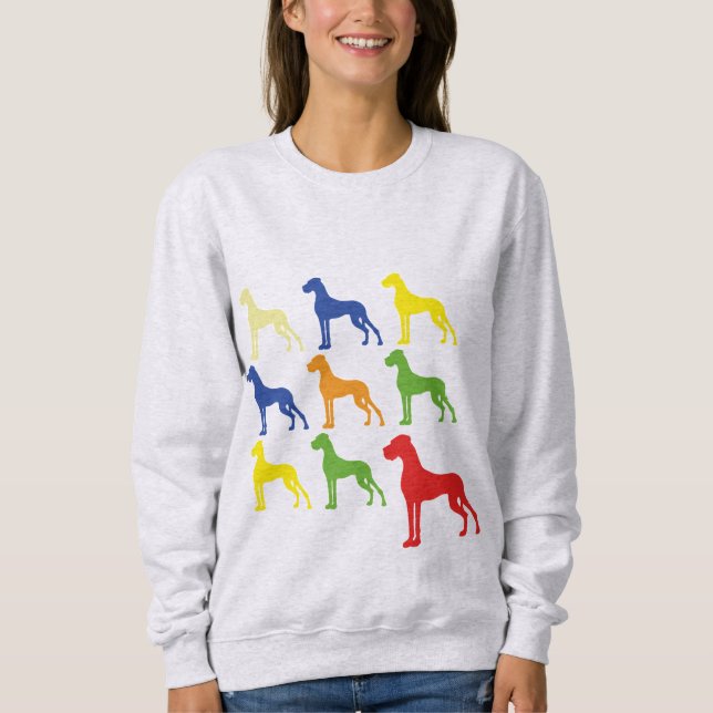 9 Great Dane / 6 colours T-Shirt Sweatshirt (Front)