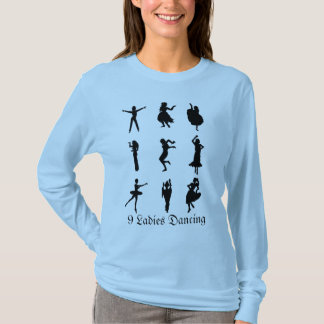 9 Ladies Dancing T-Shirt