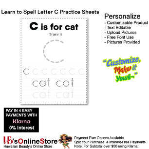 9 Learn To Spell Letter C Teacher Home Schooling