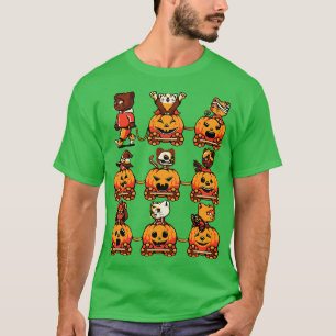9 Lives Cat Halloween by Tobe Fonseca T-Shirt