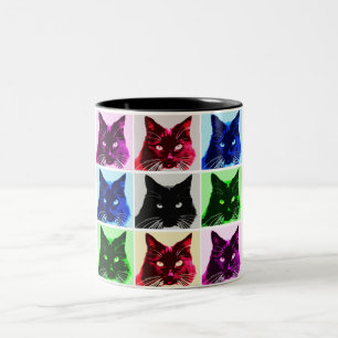 9-lives Two-Tone coffee mug