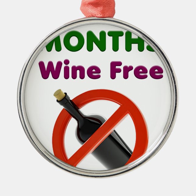 9 months wine free, pregnant woman, pregnancy baby metal tree decoration (Front)