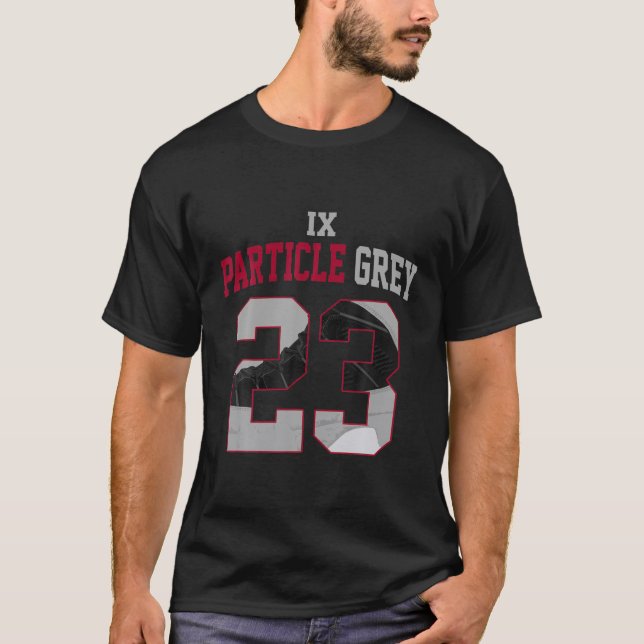 9 Particle Grey Tee To Match Number 23 Drip 9 Univ (Front)