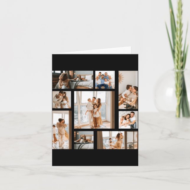 9 Photo Collage Template  (Front)