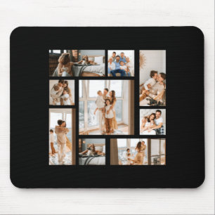9 Photo Collage Template  Mouse Pad