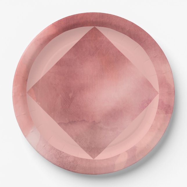 9" Round Paper Plate (Front)