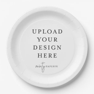 9" Round Paper Plates (set of 8)