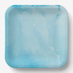 9" Square Paper Plate